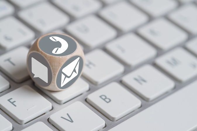 キーボードとアイコン